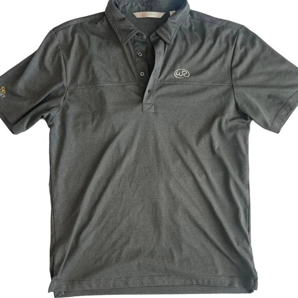 Travis Mathew Gray Polo Shirt